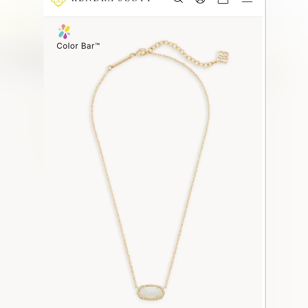 Kendra Scott Gold Minimalist Necklace
